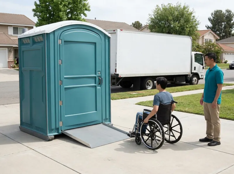 ADA-Compliant Wheelchair Accessible Porta Potty Rental in Diamond Bar, CA