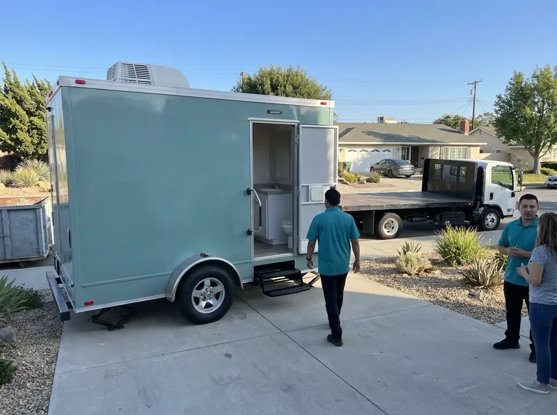 Luxury Restroom Trailer Rental in Diamond Bar, CA
