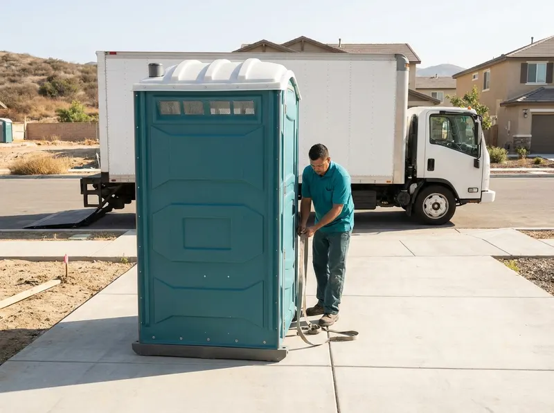 On-Site Portable Toilet Relocation Service in Diamond Bar, CA